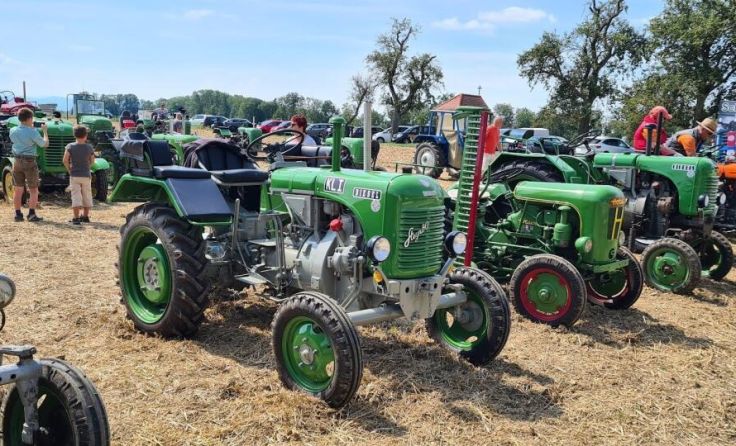 Oldtimer-Liebhaber kamen auf ihre Kosten. (Foto: Gemeinde Hargelsberg)