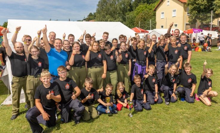 Der Nachwuchs kommt bei den Ansfeldner Feuerwehren nicht zu kurz. (Foto: Stadt Ansfelden)