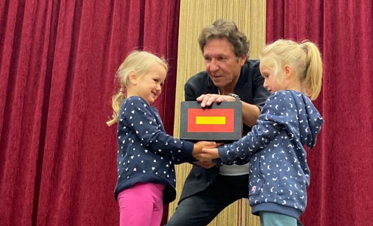 Zauberer Freddy begeisterte die Kids. (Foto: FPÖ Kematen)