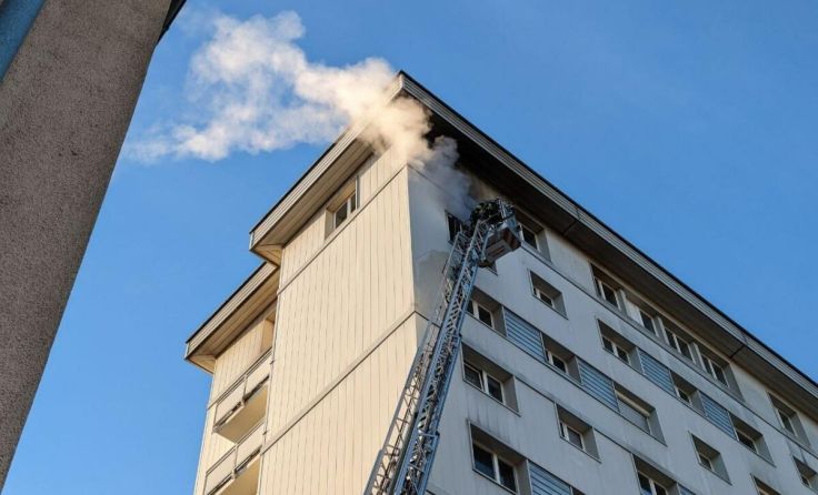 Der Brand wurde bereits unter Kontrolle gebracht. (Foto: TEAM FOTOKERSCHI.AT / BRANDSTÄTTER)