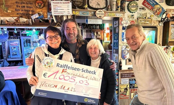 v.l.: Ilse Kalleitner, Willi Gönner, Sabine Androschin und Kurt Dunzinger (Foto: privat)