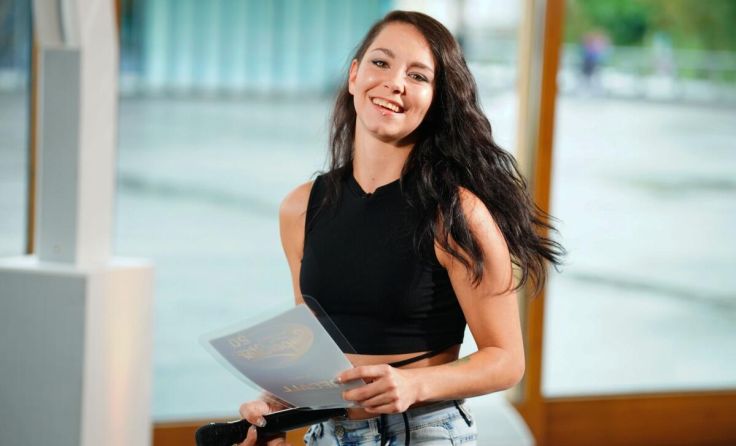 Monique Michelle Tvrdy ist im Recall. (Foto: RTL / Stefan Gregorowius)