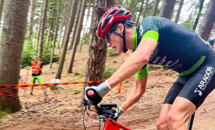 Lukas Kaufmann radelte beim "X-Bike"-Event auf den zweiten Platz. (Foto: Nicole Brandlmayr)