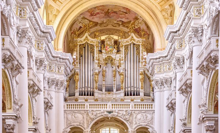 Die Brucknerorgel in der Stiftsbasilika (Foto: Stift St. Florian/Pedagrafie)