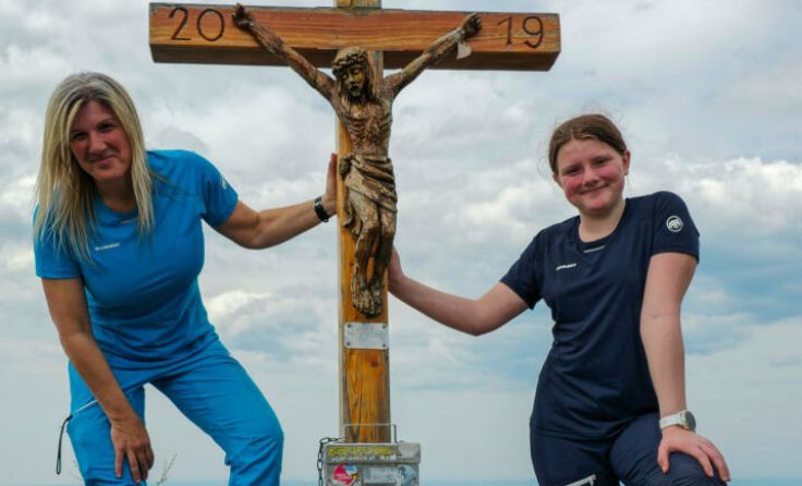 Mia geht bereits seit sie fünf Jahre alt ist auf den Berg. (Foto: Patricia Klidis)