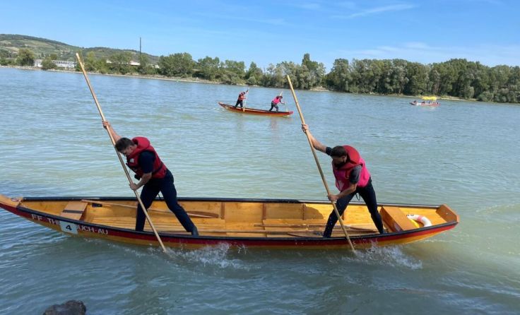Die Zillenfahrer konnten sich auf der Donau beweisen. (Foto: BFKDO Amstetten)