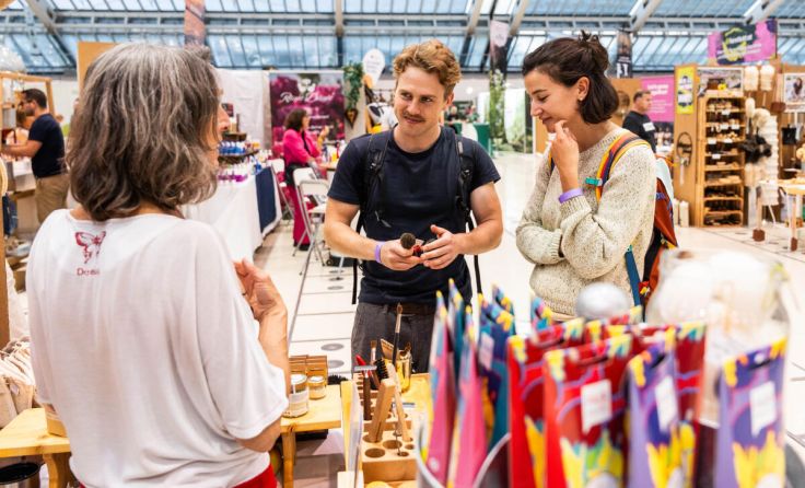 Rund 6.500 Besucher kamen auf die WeFair. (Foto: WeFair)