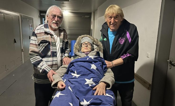 Franziska traf auf ihre Idole. (Foto: rollendeengel)
