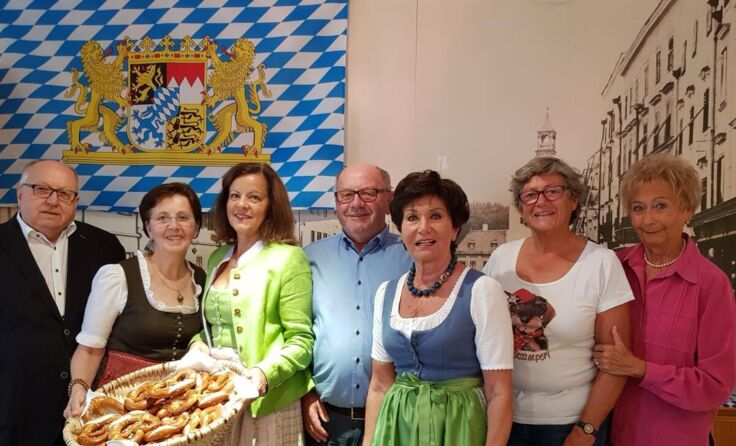 Die Gäste konnten sich an der Stimmung des Oktoberfestes erfreuen. (Foto: Luise Hohl)