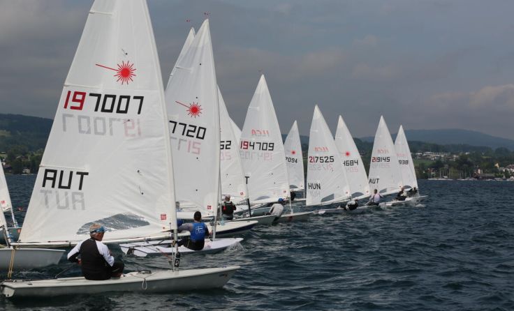 Der ILCA Spring Cup wurde zum ersten Mal am Attersee ausgetragen. (Foto: Irene Schanda)