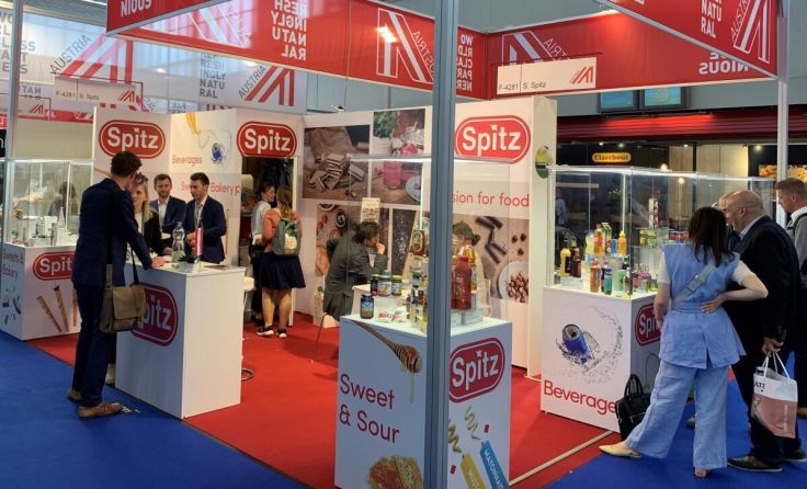 Der Spitz-Messestand bei der PLMA in Amsterdam. (Foto: Spitz)
