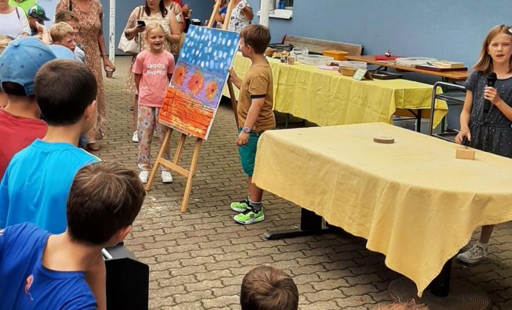 Ein Teil der Kunstwerke wurde an die Eltern versteigert. (Foto: VS Bach)