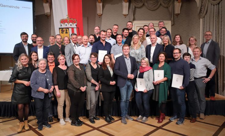 48 Gemeindervertreter nahmen an dem Lehrgang teil. (Foto: Land OÖ/Ernst Grilnberger)