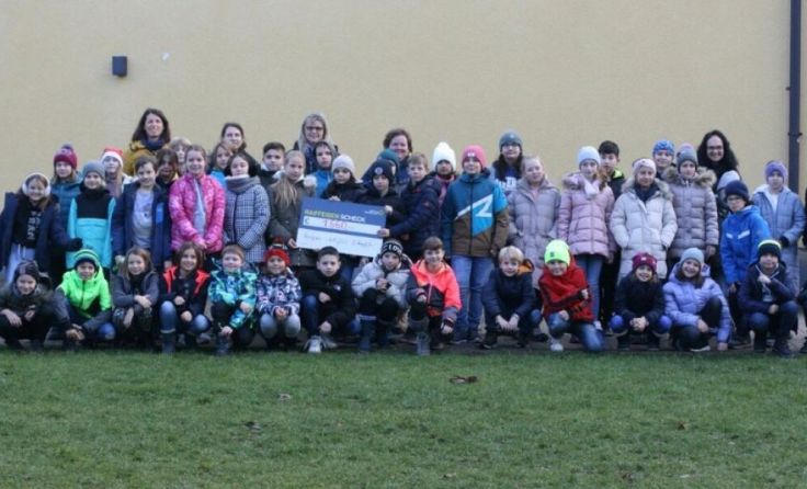 Gemeinsam sammelten die Schüler Geld für Kinder im Südsudan. (Foto: VS Regau)