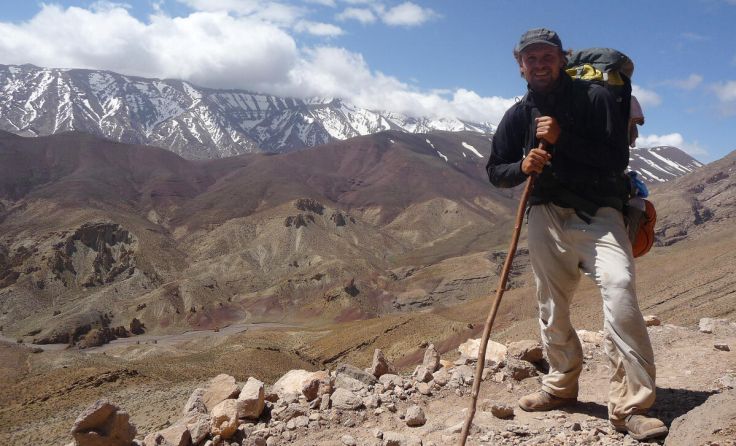 Reinhold Richtsfeld in Marokko. (Foto: Reinhold Richtsfeld)