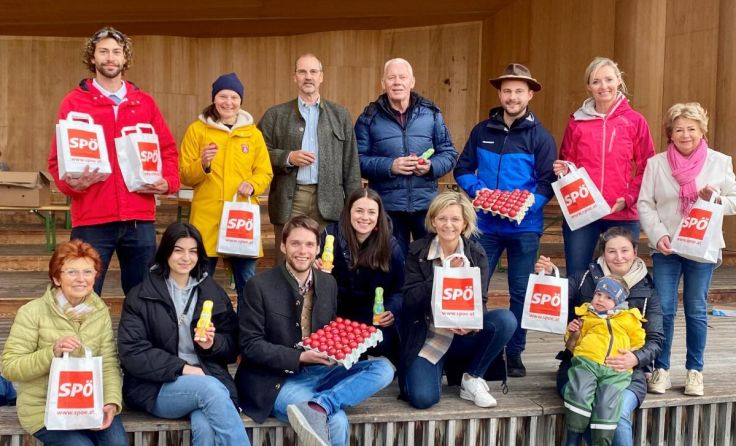 Die SPÖ lädt wieder zur Eiersuche. (Foto: SPÖ Bad Ischl Team Ines Schiller)