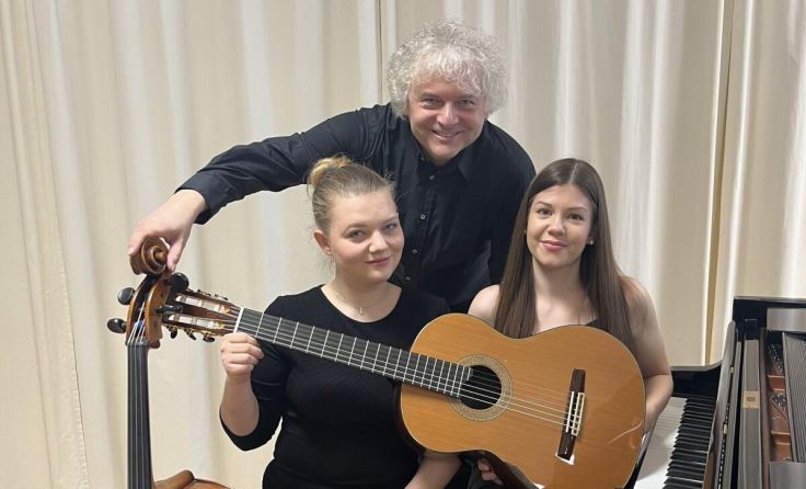 Clara Steinkogler, Siegfried Steinkogler und Sarah Muttenthaler (v. l.). (Foto: privat)