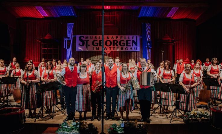 Die Musikkapelle St. Georgen (Foto: Wolfgang Haidinger)