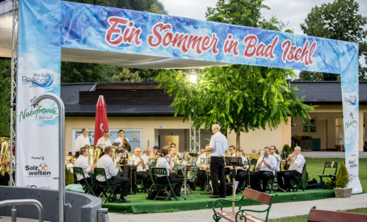 Auch die Salinenmusik tritt auf. (Foto: Naturfreunde Bad Ischl)