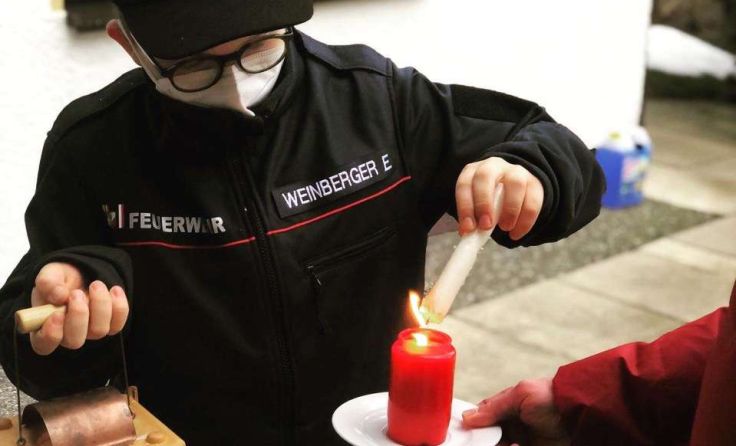 Elias Weinberger, Mitglied der Feuerwehrjugend der FF Schalchen. Foto: privat