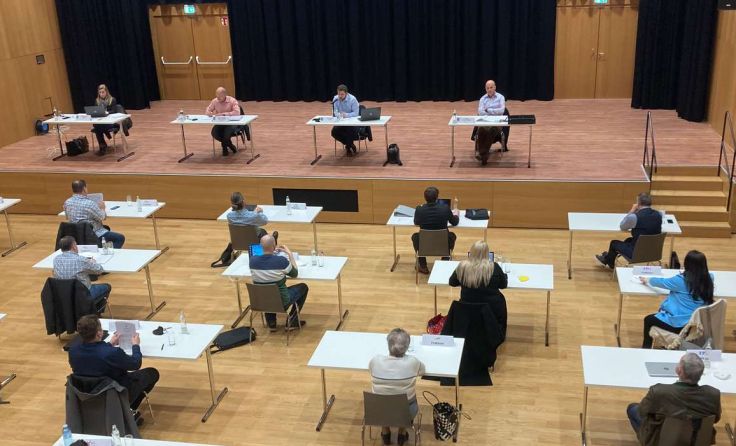 Der Mattighofner Gemeinderat war sich in den meisten Punkte einig. (Foto: Tips/Antlinger)