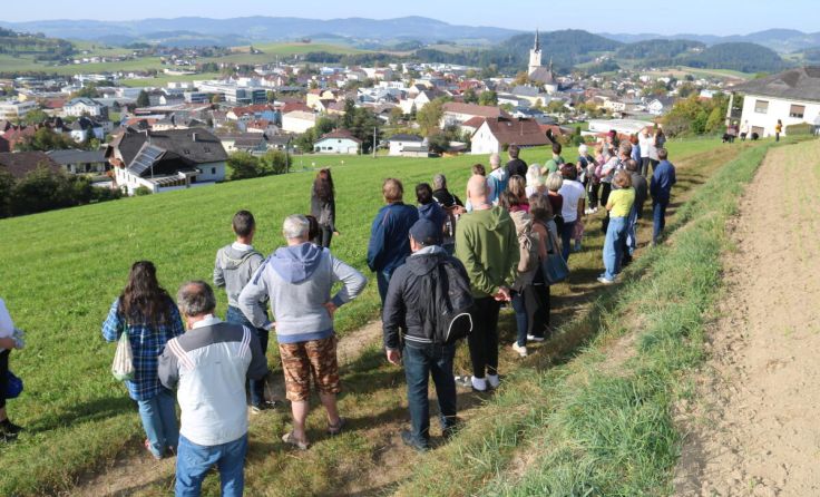 Fantastischer Blick über Rohrbach (Foto: pro mente OÖ Rohrbach)