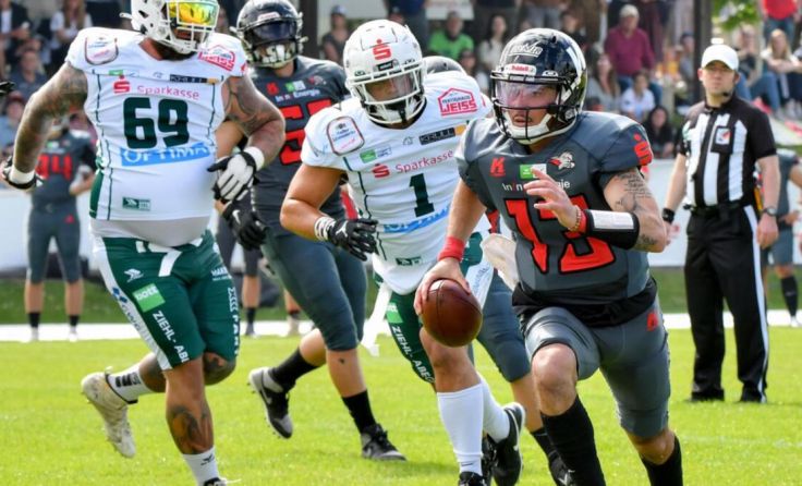 Das GFL-Team spielt vor heimischer Kulisse auf. (Foto: Kirchdorf Wildcats)