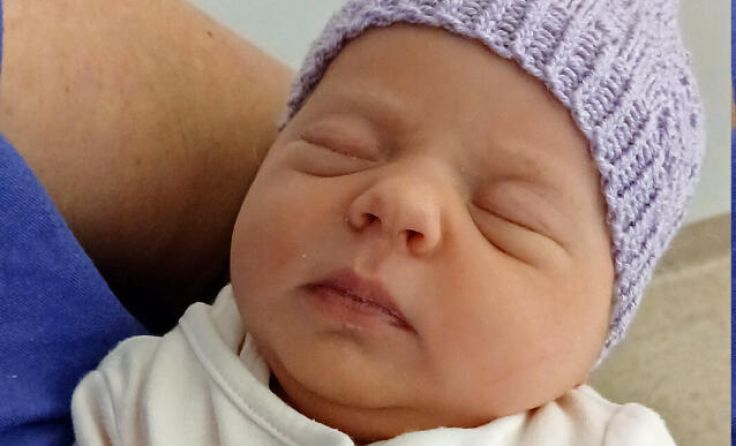 Lea Katharina ist Braunaus Neujahrsbaby. (Foto: Krankenhaus Braunau)