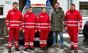 Moosdorfer traf seine Retter nach einem medizinischen Notfall