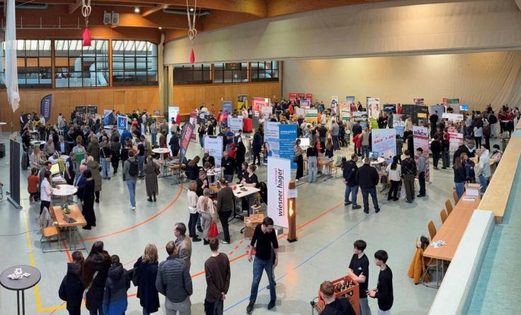 Der Jobfinder Day fand großen Anklang. (Foto: Stadtmarketing Altheim)