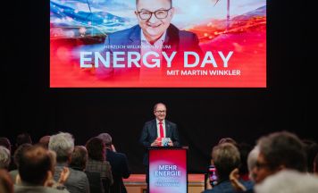 SP-Chef Martin Winkler präsentierte beim Energy Day Innviertel sein Wirtschaftsprogramm﻿