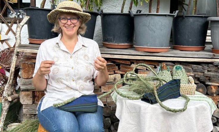 Sonja Spießberger gibt altes Handwerk weiter. (Foto: Sonja Spießberger)