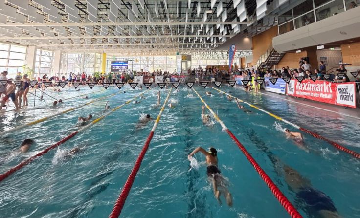 Der Braunauer Schwimmnachwuchs zeigte sein Können. (Foto: SC Braunau)
