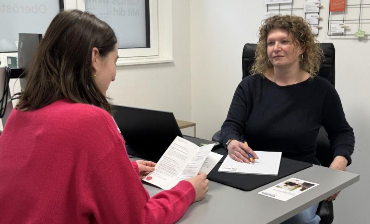 Sandra Bergwinkl von der Caritas-Sozialberatungsstelle Braunau (Foto: Caritas)