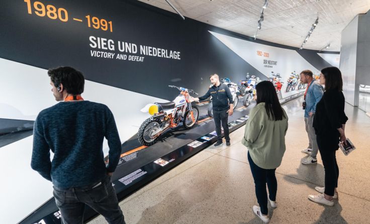 Die KTM bietet Einblicke in Produktion und Ausstellungen an. (Foto: Robert Puteanu)