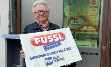 Glücksengerl landete wieder am Braunauer Stadtplatz