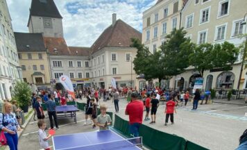 Bewegung, Spaß und Sportvielfalt am Braunauer Stadtplatz