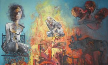 Ausstellung „INN Krisen“ im Zollhaus Simbach widmet sich Krieg und Krisen