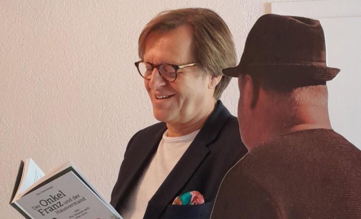 Klaus Ranzenberger mit seinem Onkel Franz (Foto: privat)