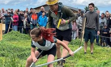 Drei Landjugendliche aus dem Bezirk Braunau „bewiesen Schneid“ beim Landesentscheid