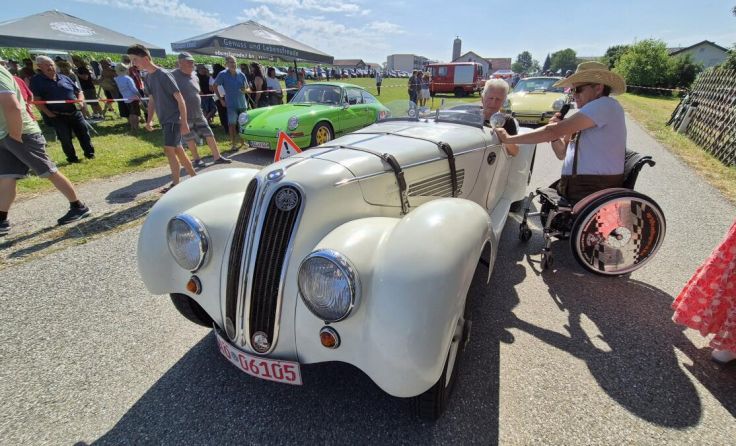 Über 1.000 Besucher erfreuten sich 2025 an den Oldtimern. (Foto: Huber-Perez Moreno)