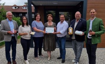 Agrar-Landesrätin besuchte Vorzeigeprojekt für regionale Nahversorgung im Bezirk Braunau