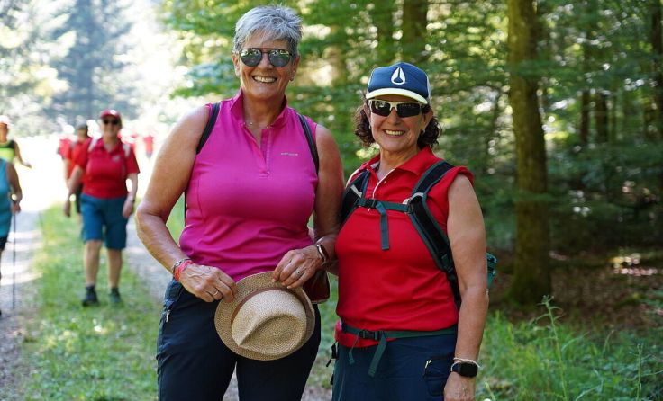 Begeisterte Wanderinnen (Foto: PVOÖ)