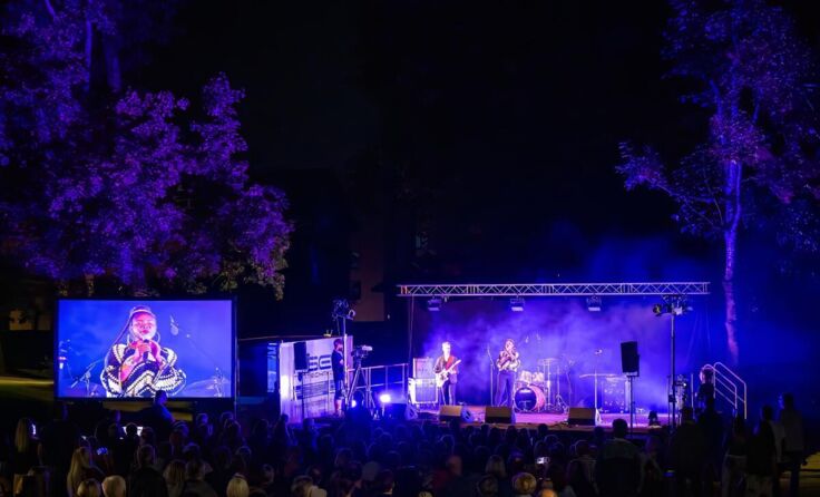 Zehn Tage voll Musik beleben den Stadtpark und den Stadtsaal. (Foto: Hans Luttinger)