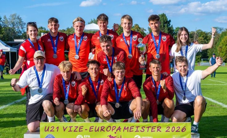 Das U21-Männerteam (Foto: Bernhard Kaiser)