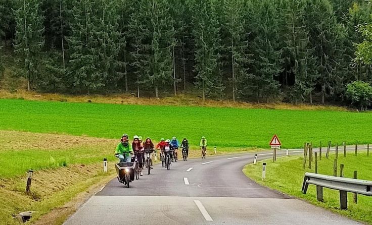 Interessierte Radfahrer können am Streckencheck teilnehmen. (Foto: Grünen Lochen)