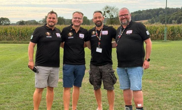 Die Smoky Guys freuen sich über ihren Erfolg. (Foto: Smoky Guys BBQ Wildenau)