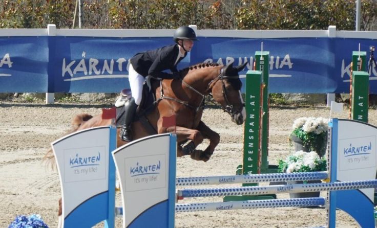 Sophia Karl mit PB Endless Summer (Foto: Gestüt Gnaser/Flachner)