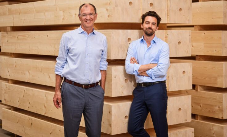 Erich (l.) und Valentin Wiesner (Foto: WIEHAG/Lothar Prokop Fotografie)