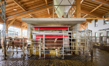 Hightech in Kuhställen im Bezirk Braunau